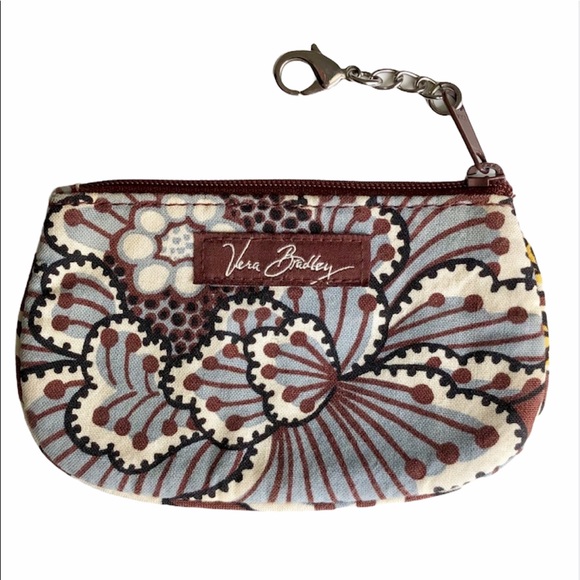 Vera Bradley Accessories - Vera Bradley Floral Zip Up Coin/ Card Holder